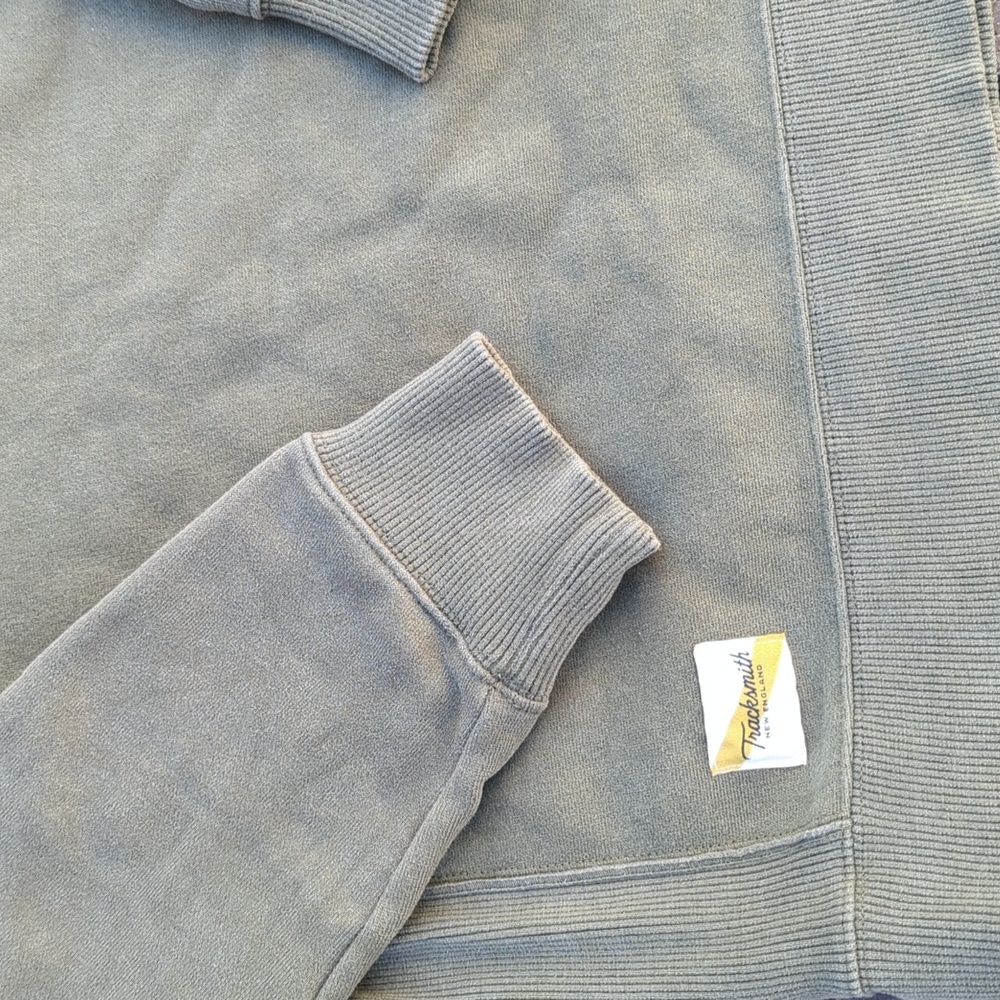 Tracksmith Trackhouse Crew, Green, Men's M - Picture 6 of 16